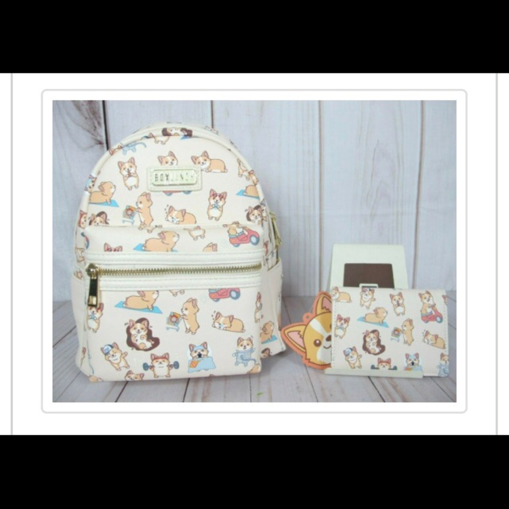 Corgi lifestyle backpack set